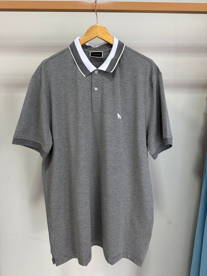 Camiseta Gola Polo Plus Size Acostamento