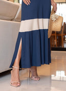 Vestido Longo Pó de Canella