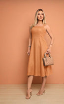 Vestido Pó de Canella