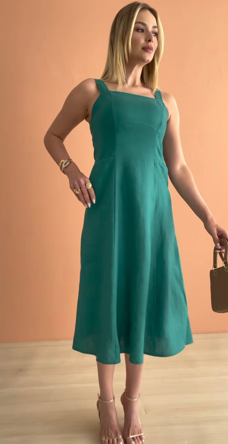 Vestido Pó de Canella