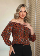 Blusa Pó de Canella Crepe
