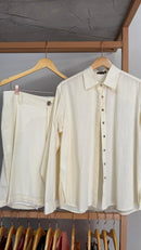 Conjunto Camisa + Bermuda Longa Pó de Canella